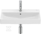 Umywalka ONA ścienna 60x36 cm CPT Fineceramic® BIAŁY POŁYSK