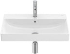 Umywalka ONA ścienna 80x46 cm Fineceramic® BIAŁY POŁYSK