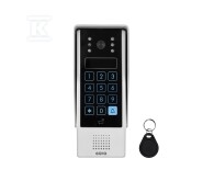 Kaseta zewnętrzna wideodomofonu "EURA" VDA-80A3 "EURA CONNECT" - jednorodzinna, dotykowy szyfrator, czytnik zbliżeniowy