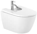 Miska WC ONA podwieszana Rimless CPT 48 cm biały połysk