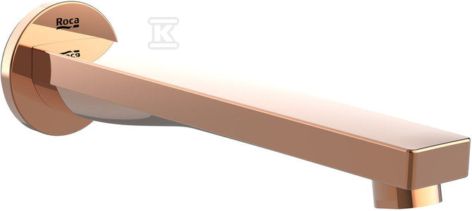 Wylewka wannowa NAIA rose gold square