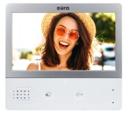 Monitor "EURA PRO IP" VIP-01A5 - ekran 7", biały, głośnomówiący, dotykowy