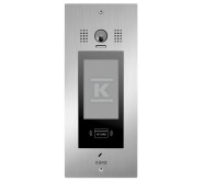 Kaseta zewnętrzna "EURA PRO IP" VIP-61A5 - wielolokatorska, podtynkowa, LCD, czytnik RFID