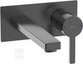 Bateria umywalkowa NAIA brushed titanium black jednouchwytowa ścienna Cold Start (konieczne A5252206CN)