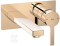Bateria umywalkowa NAIA rose gold jednouchwytowa ścienna Cold Start (konieczne A5252206RG)