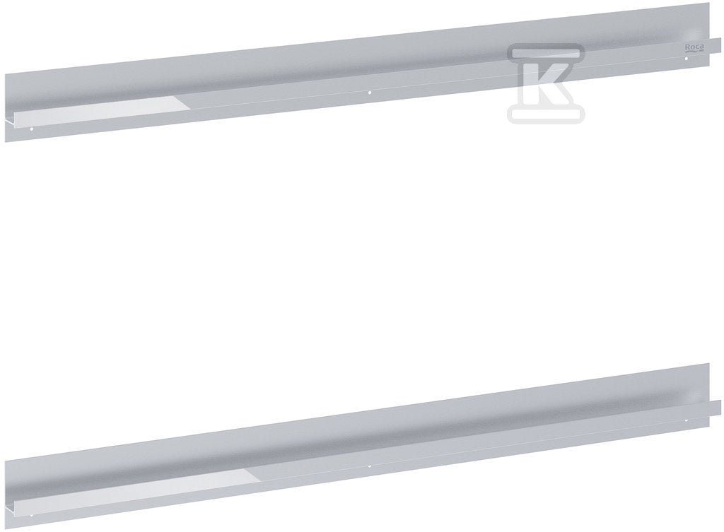Ucwhyty do szafki GAP PRO 60 cm, 2 szt chrom