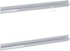 Ucwhyty do szafki GAP PRO 60 cm, 2 szt chrom