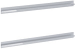 Ucwhyty do szafki GAP PRO 60 cm, 2 szt chrom