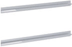 Ucwhyty do szafki GAP PRO 60 cm, 2 szt chrom