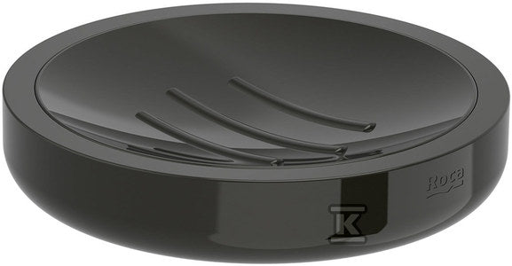 Mydelniczka brushed titanium black