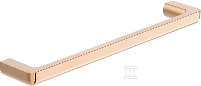 Wieszak ręcznikowy jednoramienny "uchwyt" ścienny 450mm rose gold