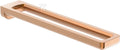 Wieszak ręcznikowy podwójny rose gold