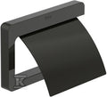 Wieszak na papier z pokrywą Titanium black