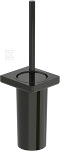 Szczotka WC mocowanie ścienne brushed titanium black