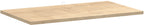 Blat łazienkowy 80 cm MDF jasny dąb 2,8 cm (ALPINE, ELLA, GAP PRO)