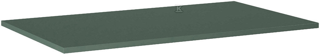 Blat łazienkowy 100 cm kamienny 1,5 cm, zielony mat (ELLA, GAP PRO)
