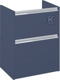 Szafka łazienkowa GAP PRO 60 cm, do kompletacji z blatem lub umywalką GAP, niebieski mat