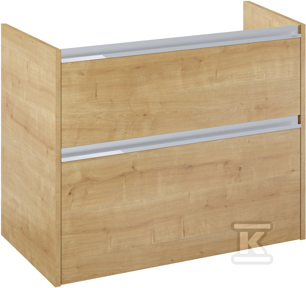 Szafka łazienkowa GAP PRO 100 cm, do kompletacji z blatem lub umywalką GAP, jasny dąb