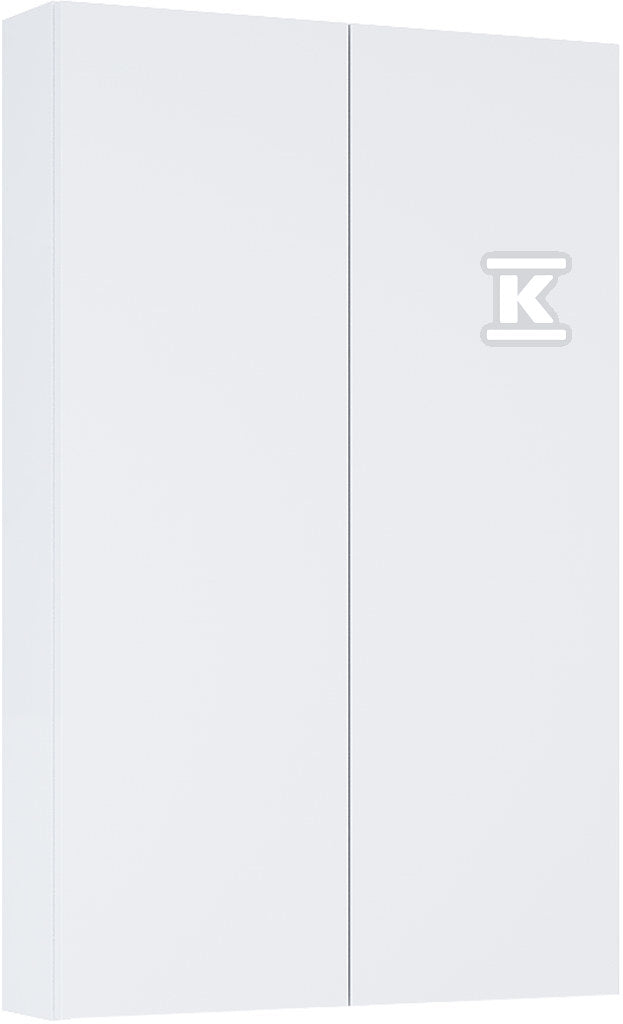 Kolumna łazienkowa EXTRA niska z 2 drzwiami slim (12,6), biały mat