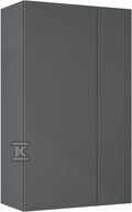 Kolumna łazienkowa EXTRA niska z 2 drzwiami standard (31,6), antracyt połysk