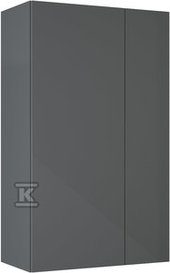Kolumna łazienkowa EXTRA niska z 2 drzwiami standard (31,6), antracyt połysk