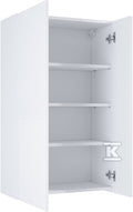 Kolumna łazienkowa EXTRA niska z 2 drzwiami standard (31,6), biały mat