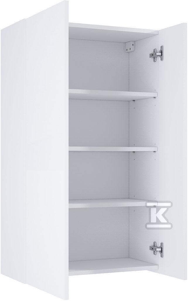 Kolumna łazienkowa EXTRA niska z 2 drzwiami standard (31,6), biały mat