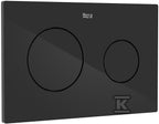 Przycisk podwójny PL10 PVD Titanium black