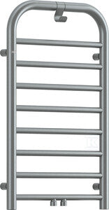 Grzejnik łazienkowy SILIA stalowy mat, 85 cm x 500 mm