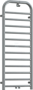 Grzejnik łazienkowy SILIA stalowy mat, 121 cm x 500 mm