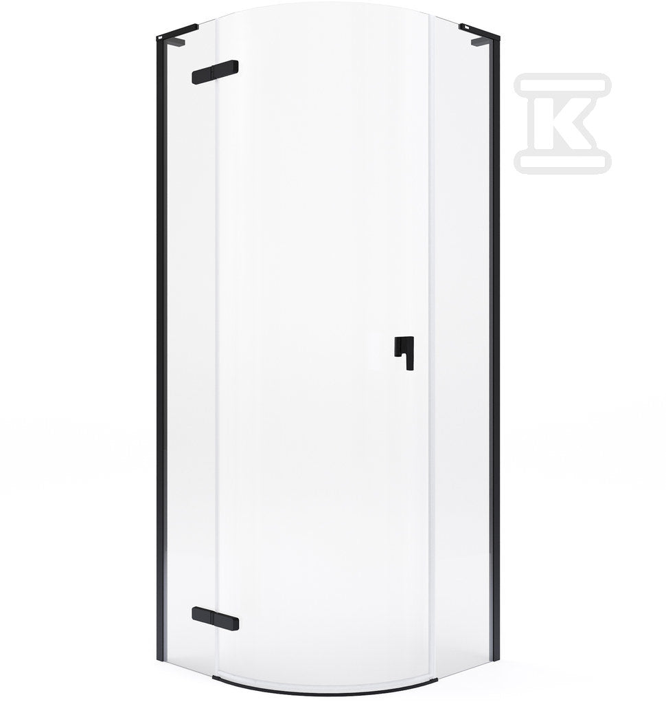 Kabina prysznicowa METROPOLIS-N RONDO 900 black
