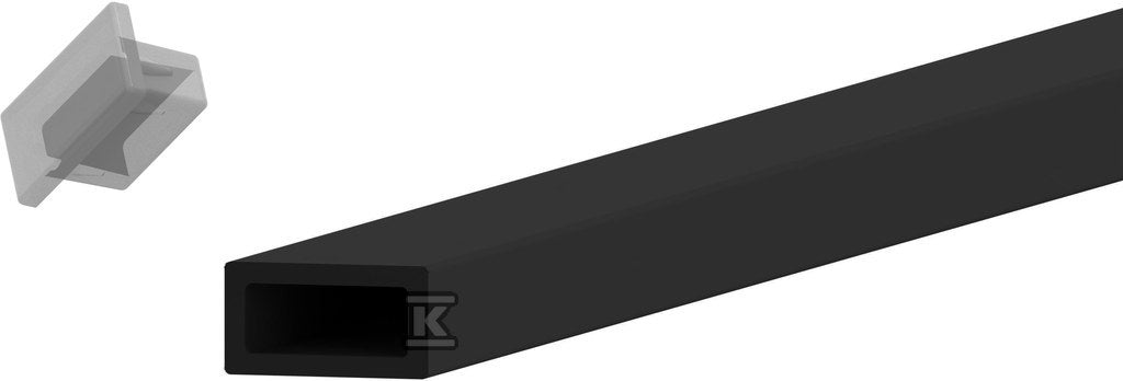 Akcesoria DISTRICT czarny mat - wspornik 2000 mm (bez mocowań) (kit.2)