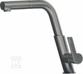 Bateria kuchenna z wyciąganą wylewką Silia, titanium