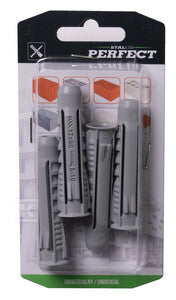 Koszulka kołka rozporowego uniwersalnego nylon 10x50 blister (8) 1/12/72 STALCO PERFECT BRX10050