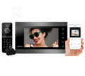 Wideodomofon "EURA" VDP-00C5 - czarny, monitor 7", WiFi, kamera 1080p, RFID, szyfrator