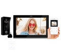 Wideodomofon "EURA" VDP-99C5 - czarny, dotykowy LCD 10', AHD, WiFi, pamięć obrazów, kamera 1080p, RFID, szyfrator, natynk