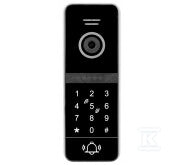 Kaseta zewnętrzna wideodomofonu "EURA" VDA-50C5 - jednorodzinna, czarna, kamera 1080p., czytnik RFID, szyfrator