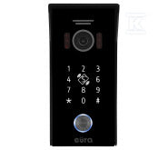 Kaseta zewnętrzna wideodomofonu "EURA" VDA-51C5/N - czarna, kamera 1080p., czytnik RFID, szyfrator, natynk