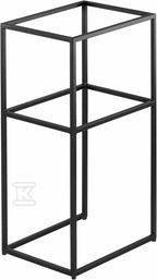 Słupek łazienkowy - system modułowy Correo, nero