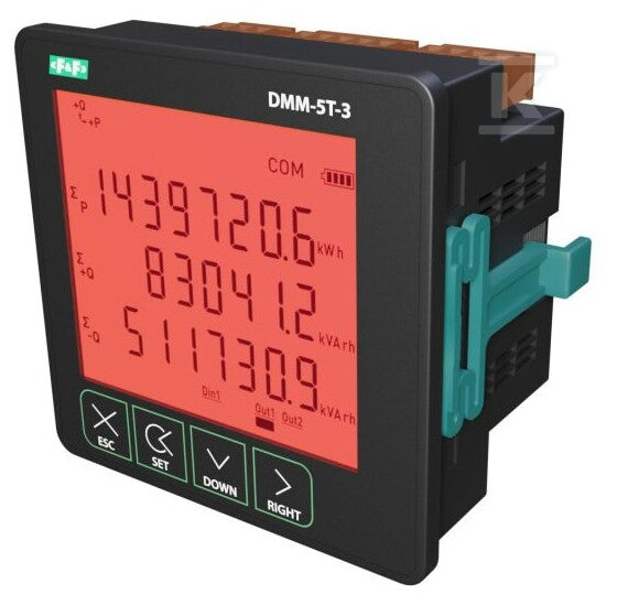 Multimetr panelowy z komunikacją modbus rtu DMM-5T-3