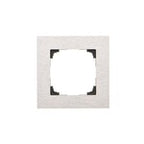 Gniazdo Schuko z przesłonami (moduł) 16 A, 250 V~, szybkozłącza: Aluminium mat, SIMON55