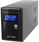UPS Armac Office o/650e/lcd line-interactive 650VA 2x 230v pl usb-b lcd metalowa obudowa