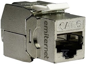 Gniazdo STP RJ 45 kat. 6 keystone biały