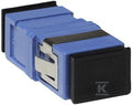Adapter SC SM simplex niebieski (bez flanszy)