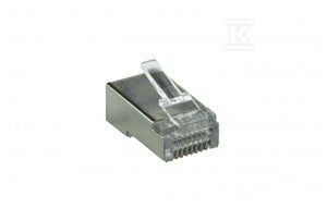 Wtyk RJ45 STP kat. 6 przelotowy uniwersalny (8P8C)