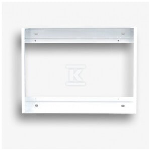 Ramka do montażu natynkowego do EM/TSM-PW2Z, wym.: 355 x 475 mm (szer. x wys.), w połączeniu ze skrzynką typu PW2Z tworzy produkt: telekomunikacyjna skrzynka mieszkaniowa natynkowa