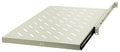 Półka ruchoma 19”, 1U, pod klawiaturę, o gł. 270/295 mm., RAL 7044 szary