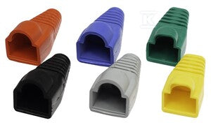 Osłonka na wtyk RJ45 czarna