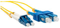 Patchcord duplex SM G.652D SC/UPC-LC/UPC 9/125 1m