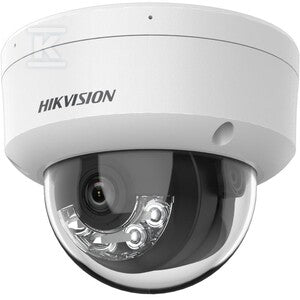 Kamera IP 8Mpx, kopułka wandaloodporna IK08, 2.8mm, Smart Hybrid Light, wbudowany mikrofon